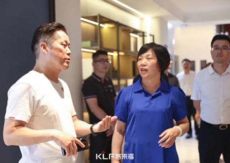 熱烈歡迎南昌市新建區(qū)政協(xié)領(lǐng)導(dǎo)一行蒞臨客來福參觀指導(dǎo)！